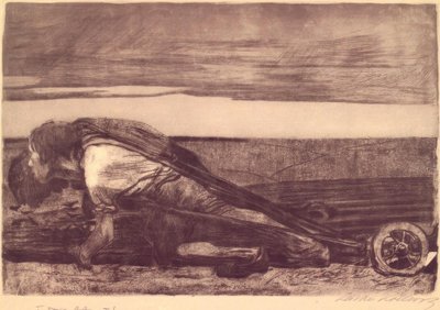 The Ploughmen by Käthe Kollwitz